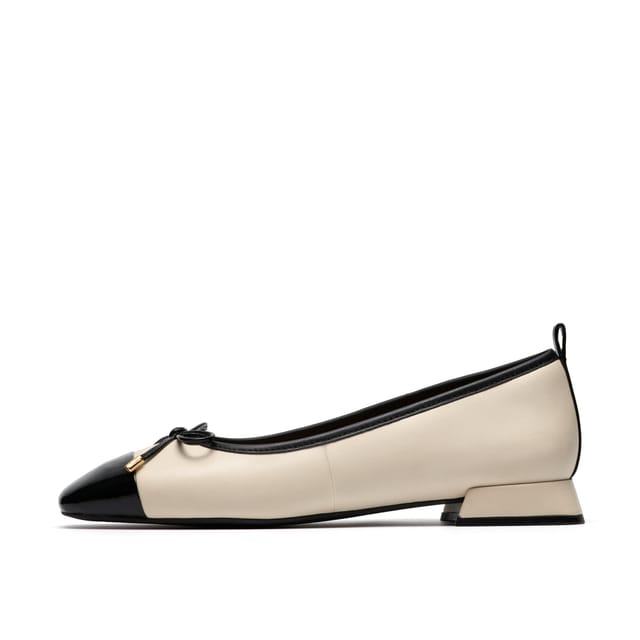 Clarks Clarks Women's Ubree15 Poppy Cream Multicolour Court Shoes, Slip Ons, Ballet Pumps - 2