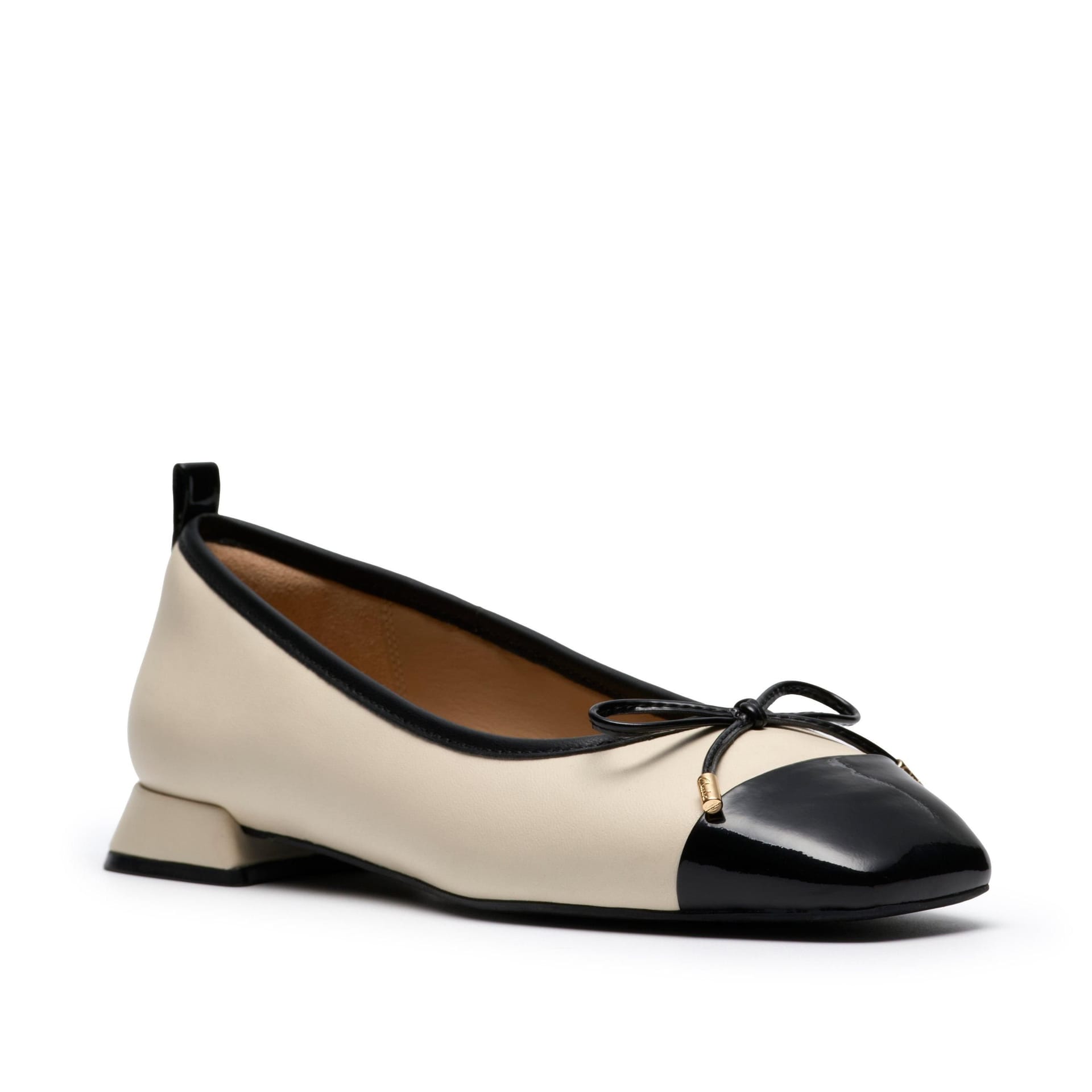 Clarks Clarks Women's Ubree15 Poppy Cream Multicolour Court Shoes, Slip Ons, Ballet Pumps - 4