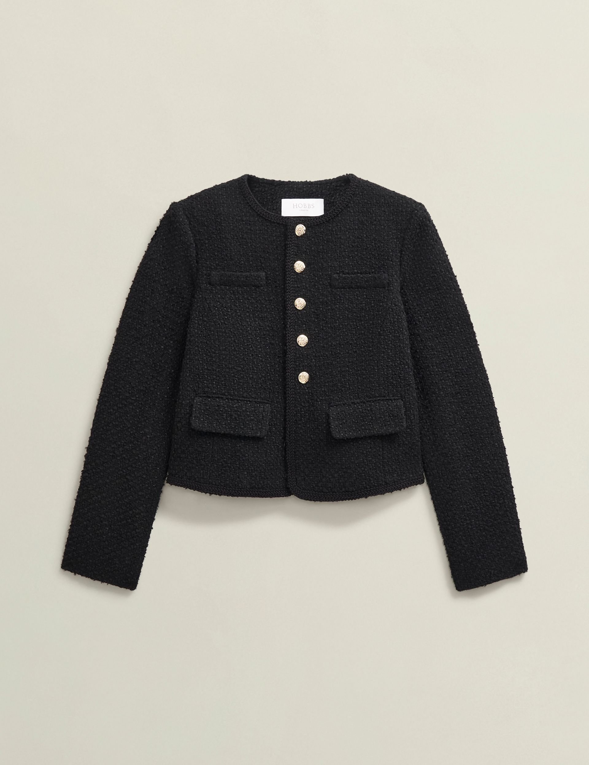 Hobbs London Hobbs London Women's Seraphina Jacket in Black - 2