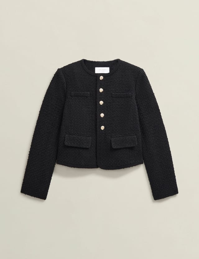 Hobbs London Hobbs London Women's Seraphina Jacket in Black - 2