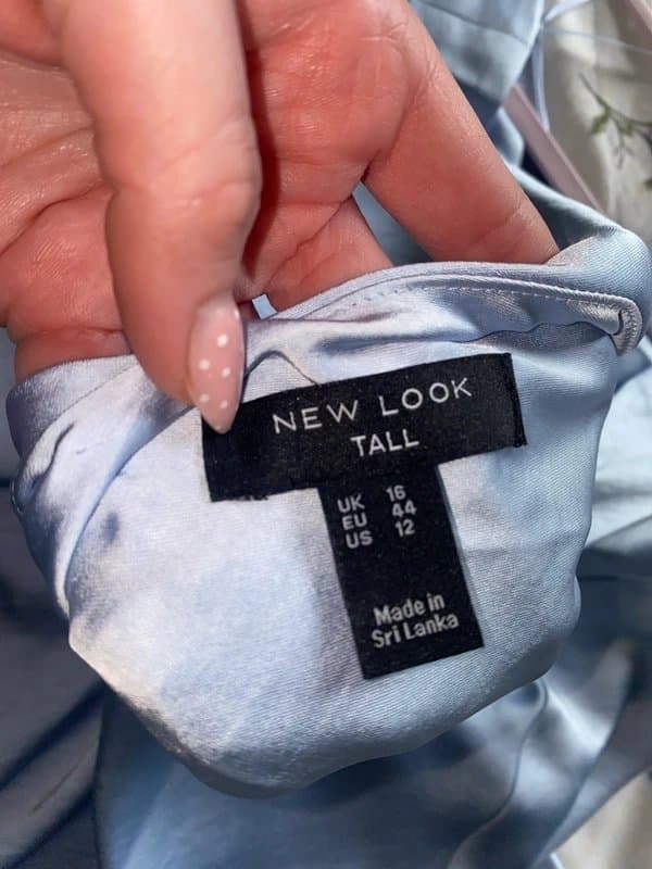 New Look New look tall satin bias dress