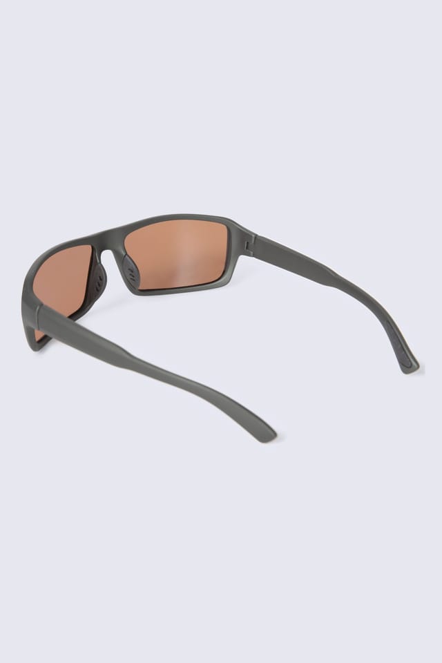 Animal Animal Men's 'Leo' Stylish Sporty Frame UV400 Lens Eyewear Polarized Sunglasses in Green - 3