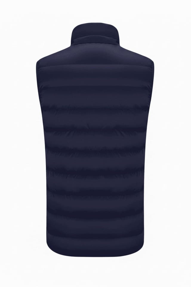 Anniou Anniou Men's Men's Navy Heated Gilet - 3