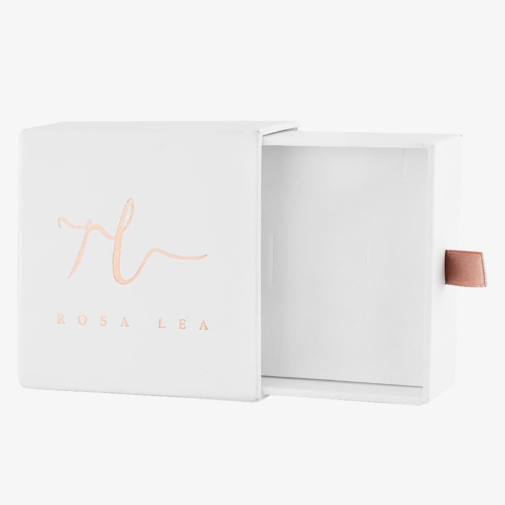 Rosa Lea Rosa Lea Women's Floating Heart Stud Earrings BJ-E3247CRG0.5 in Silver - 3