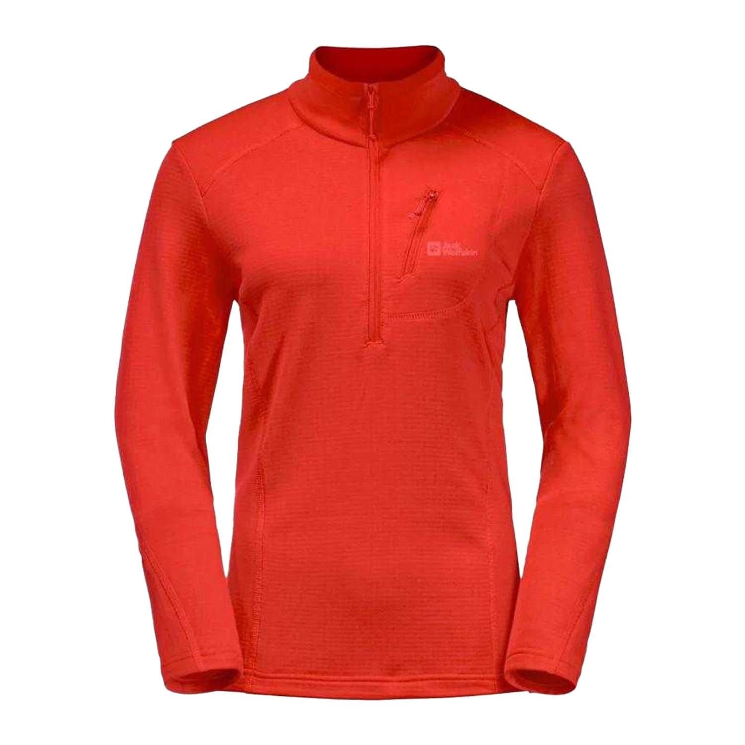 Jack Wolfskin Jack Wolfskin Women's Kolbenberg Sweatshirt in Red