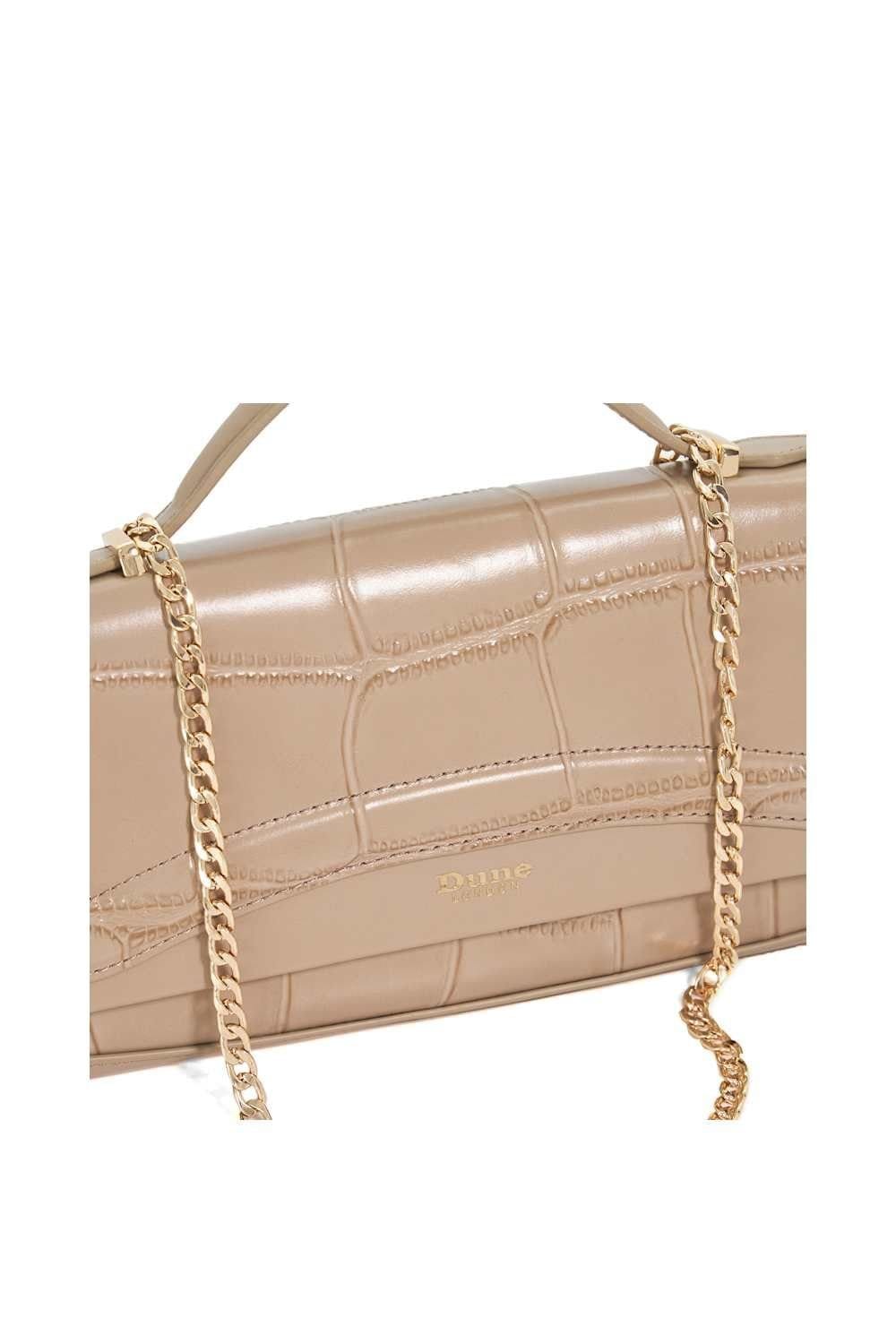 Dune London Dune London Women's 'Edited' Leather Bag in Light Beige - 4