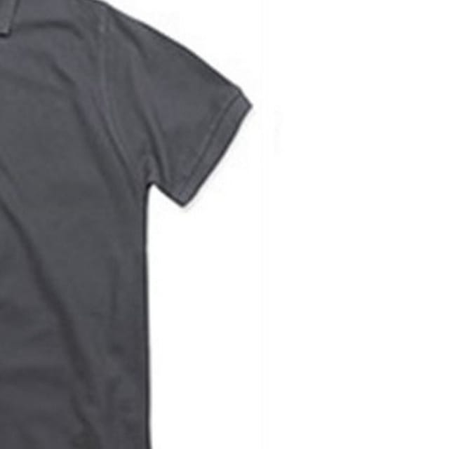 Stedman Stars Stedman Stars Men's Harper Cotton Polo in Mid Grey - 2