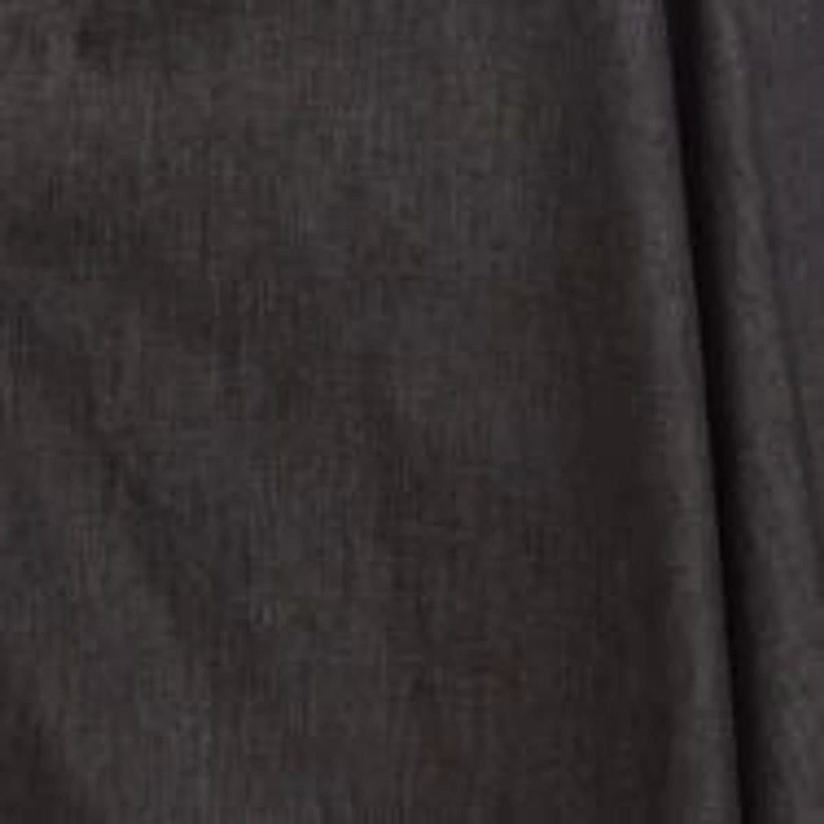 Louche Louche Women's Elina Chambray Straight Cut Trouser In Black - 4