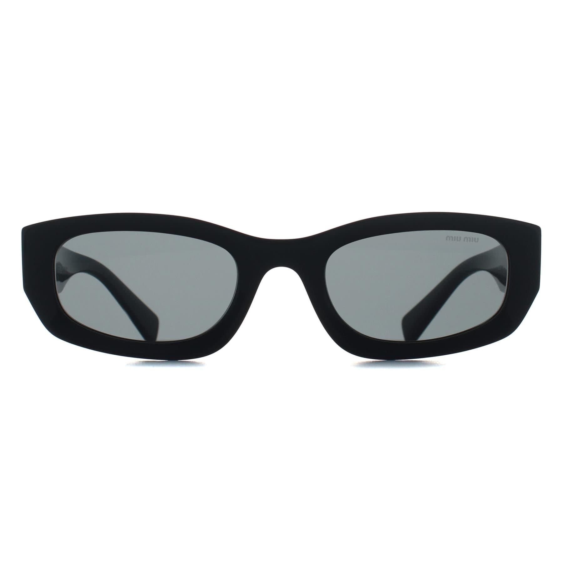 Miu Miu Miu Miu Women's Oval Black Dark Grey MUB04S