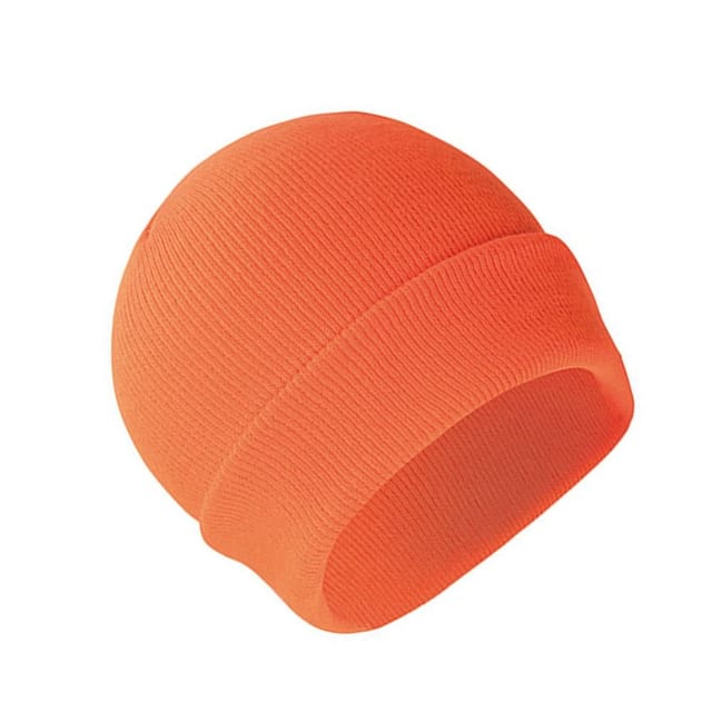 Korntex Korntex Men's Premium Strasbourg Knitted Beanie in Orange - 2