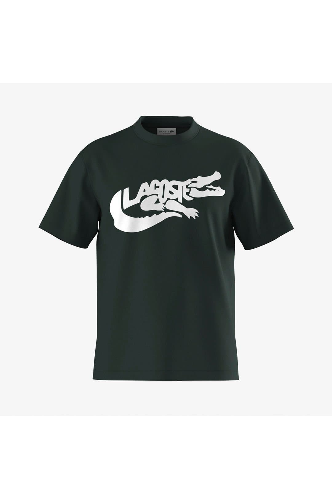 Lacoste Lacoste Men's Print T-Shirt Sinople in Green