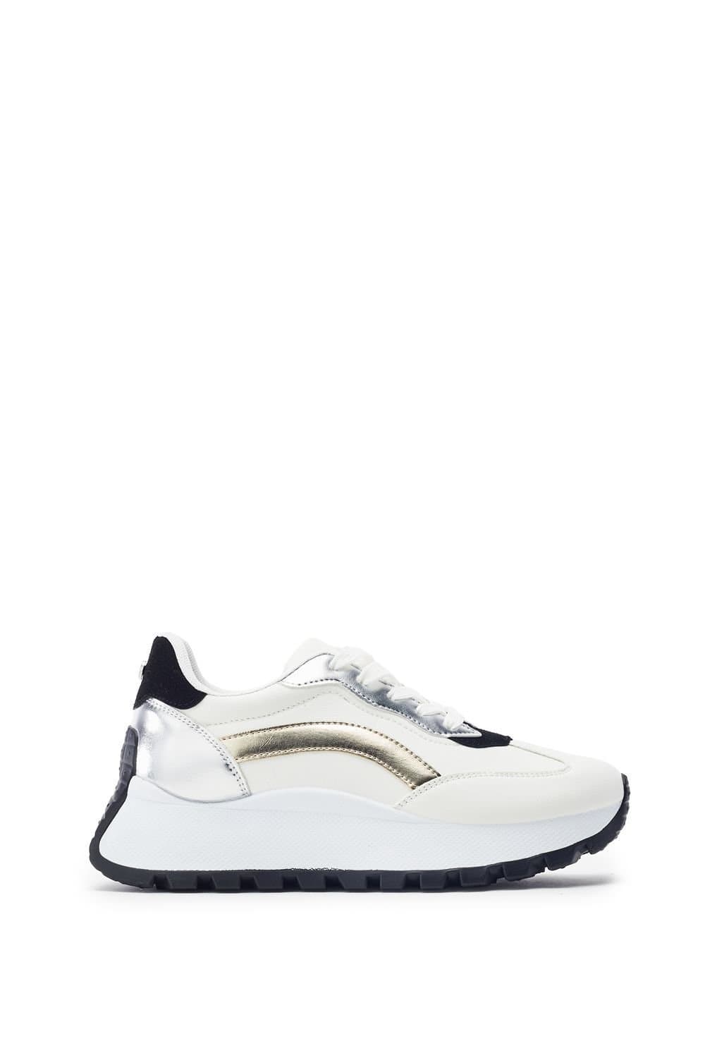 Moda In Pelle Moda In Pelle Women's 'Baibine' Porvair Chunky Trainers in White