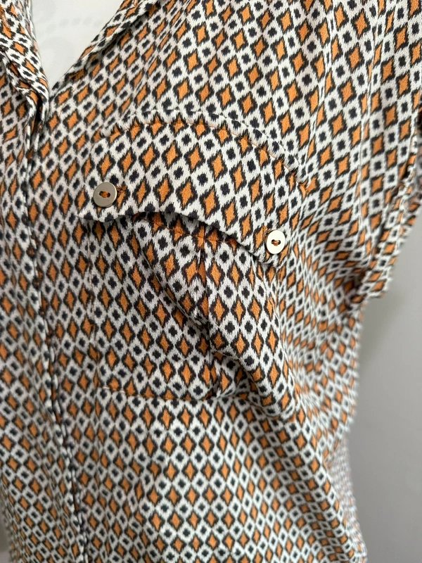 Mint Velvet Mint Velvet Miranda Print Resort Shirt - Size S (10-12) Also selling matching trousers - 1