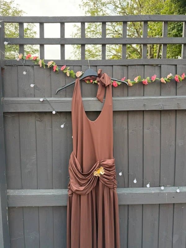 Boutique Boutique Halter Neck Maxi Dress | Size XL (UK 14–16) | New
