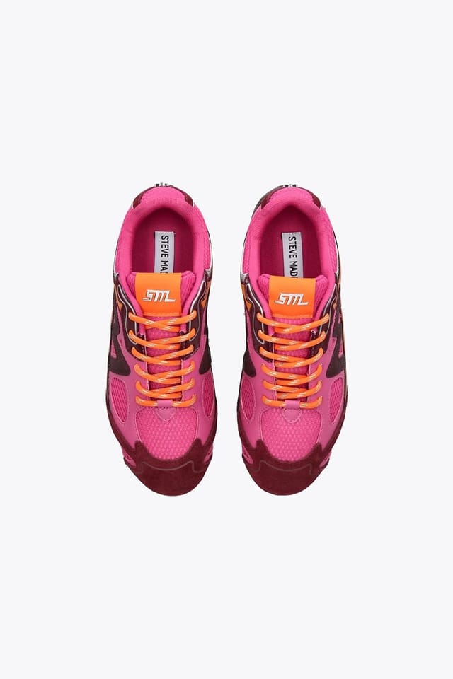 Steve Madden STEVE MADDEN Women's 'Rally Time Pink' Trainers in Pink - 2