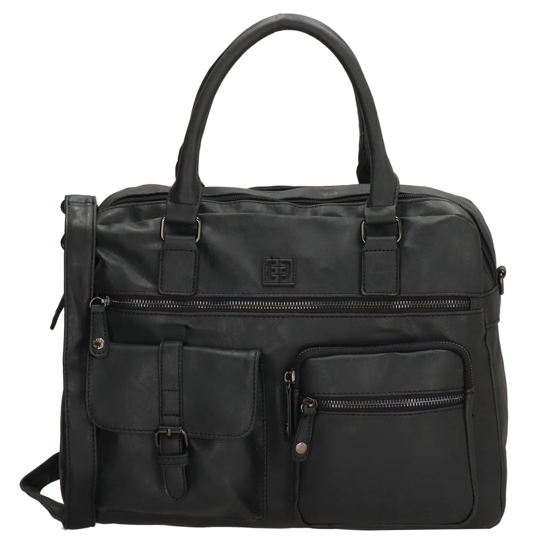 Enrico Benetti Enrico Benetti Women's Ardeche Vegan Leather Handbag Laptop bag in Black