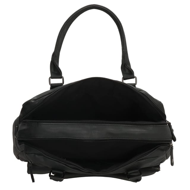 Enrico Benetti Enrico Benetti Women's Ardeche Vegan Leather Handbag Laptop bag in Black - 3