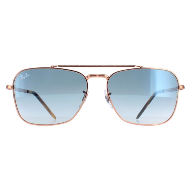 Ray-Ban Ray-Ban Men's Square Rose Gold Blue Gradient RB3636 New Caravan - 2