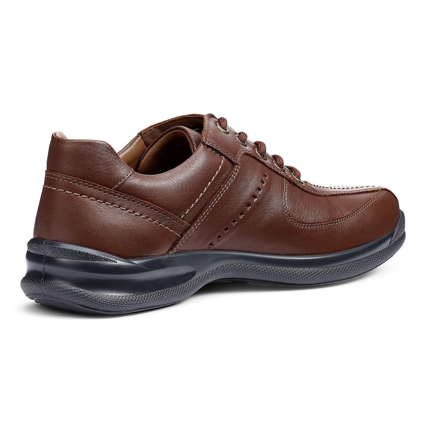 Hotter Hotter Men's 'Lance' Lace-Up Shoe in Walnut - 4