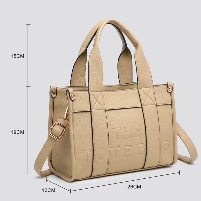 Milano Premium Soft Leather Look Tote Bag - RRP £59