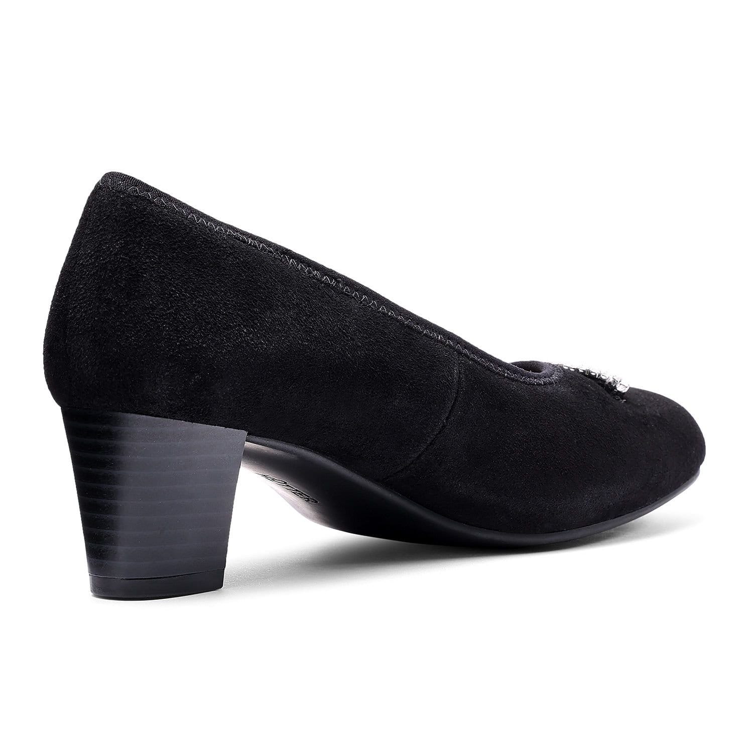 Hotter Hotter Women's 'Strut' Court Shoes in Black - 4