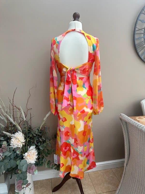 Never Fully Dressed BNWT Never Fully Dressed Pink Blossom Beau Dress - Size 12