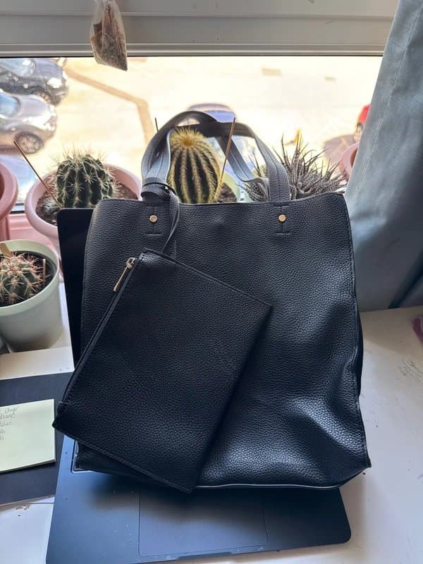 ASOS Leather ASOS bag with purse