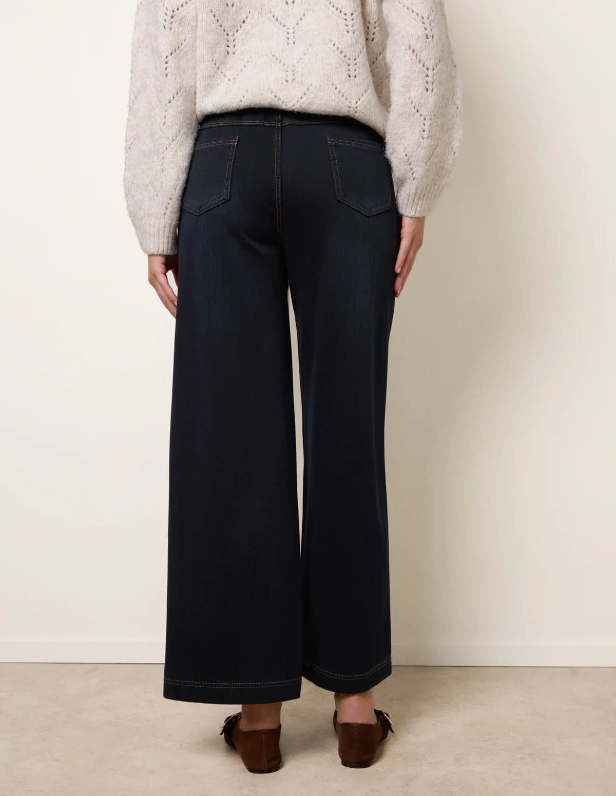Blue Vanilla Seam Detail Jeans - 4