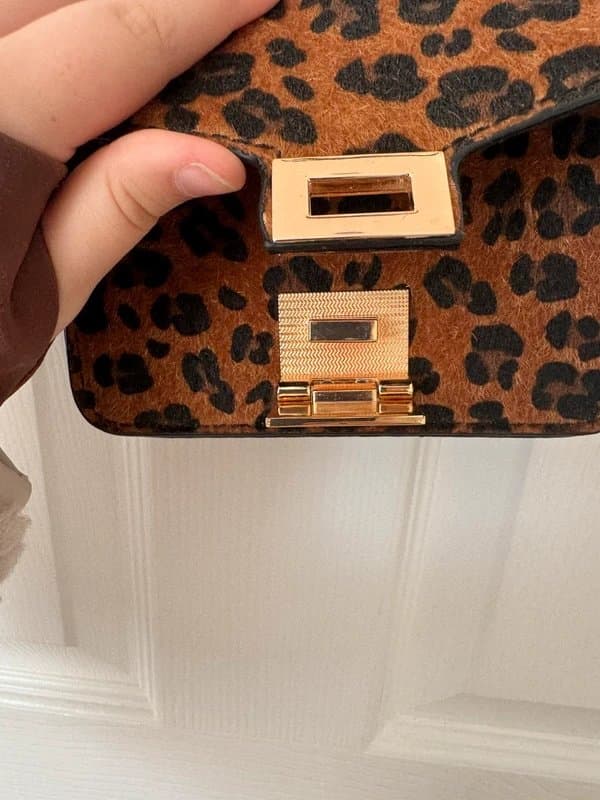 New Look leopard print bag
