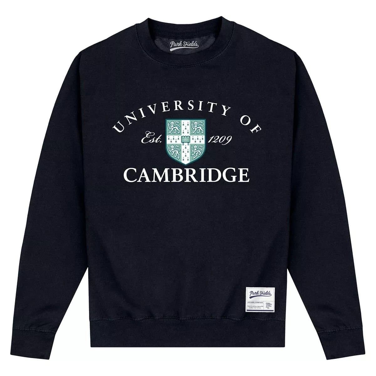 University Of Cambridge University Of Cambridge Men's Est 1209 Sweatshirt in Black
