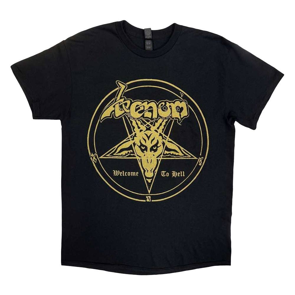 Venom Venom Men's Welcome To Hell Back Print T-Shirt in Black - 3