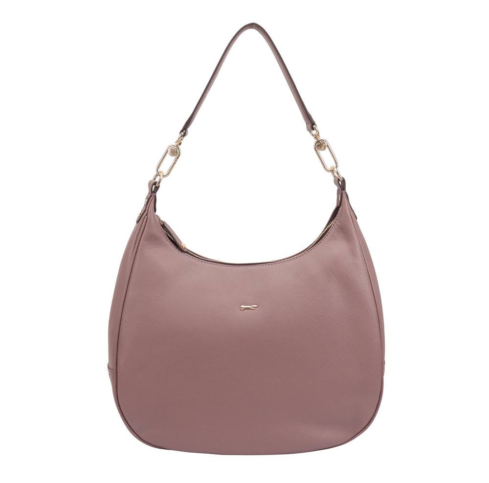 Paul Costelloe Paul Costelloe Women's Anano Leather Tote/Shoulder Bag in Pink - 1