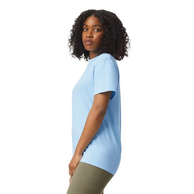 Comfort Colors Comfort Colors Men's Heavyweight T-Shirt in Pale Blue - 3