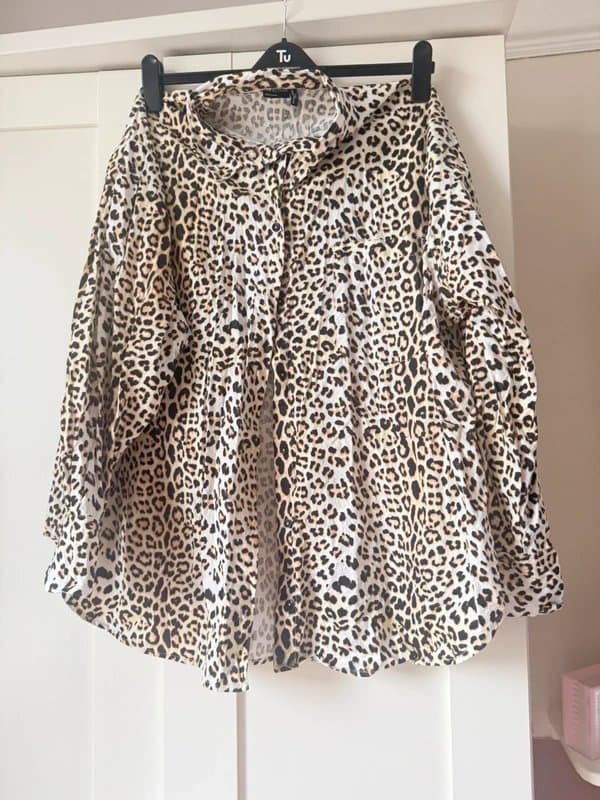 ASOS ASOS leopard print shirt