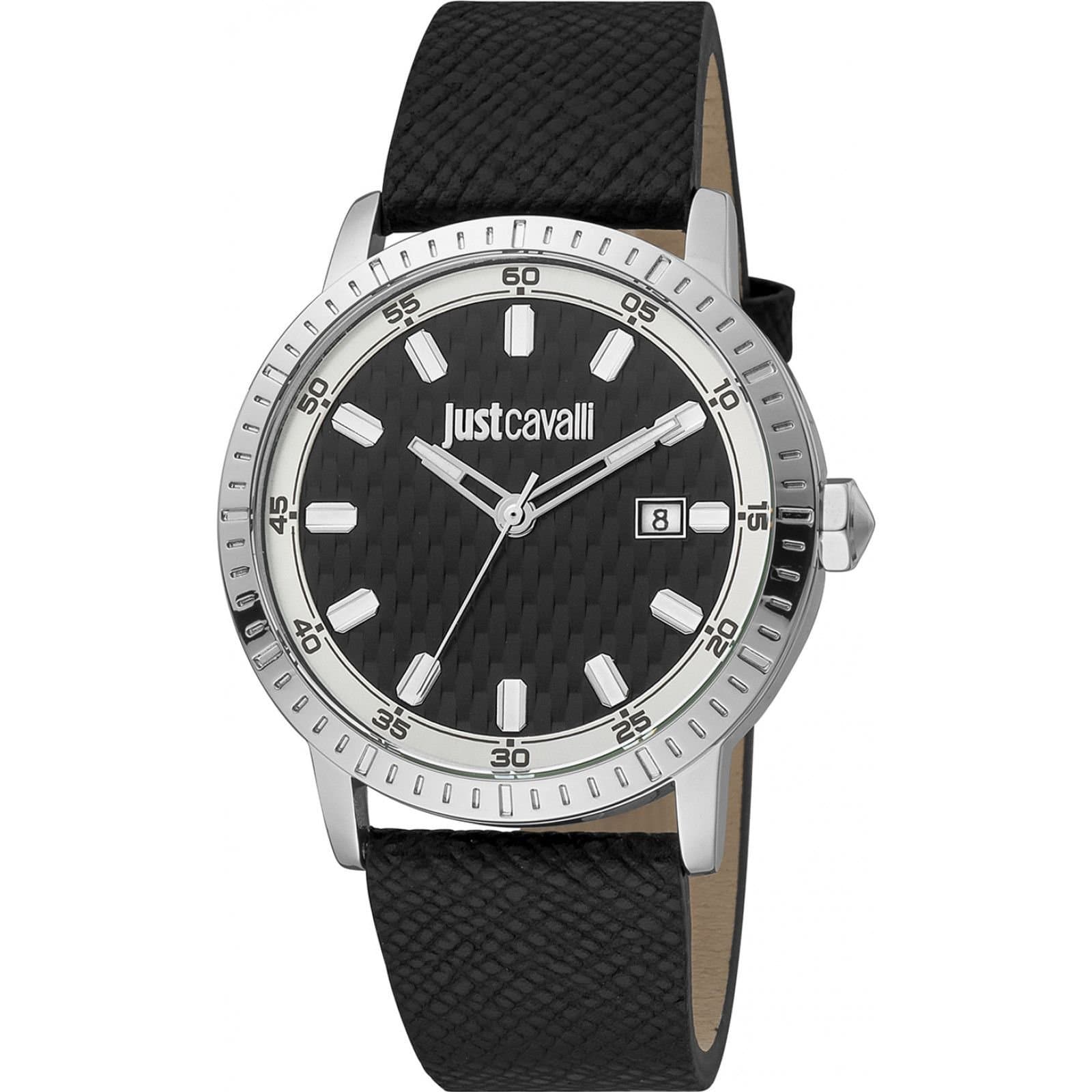 Just Cavalli Just Cavalli Men's JC1G216L0015 42mm Quartz Watch in Black