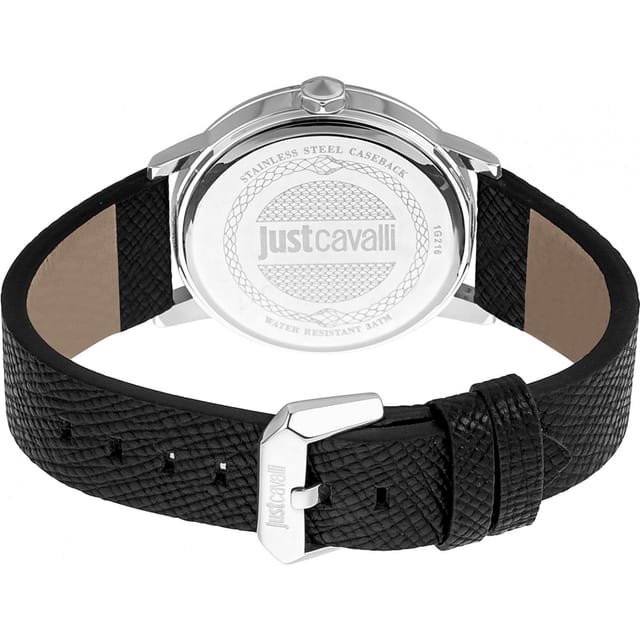 Just Cavalli Just Cavalli Men's JC1G216L0015 42mm Quartz Watch in Black - 2