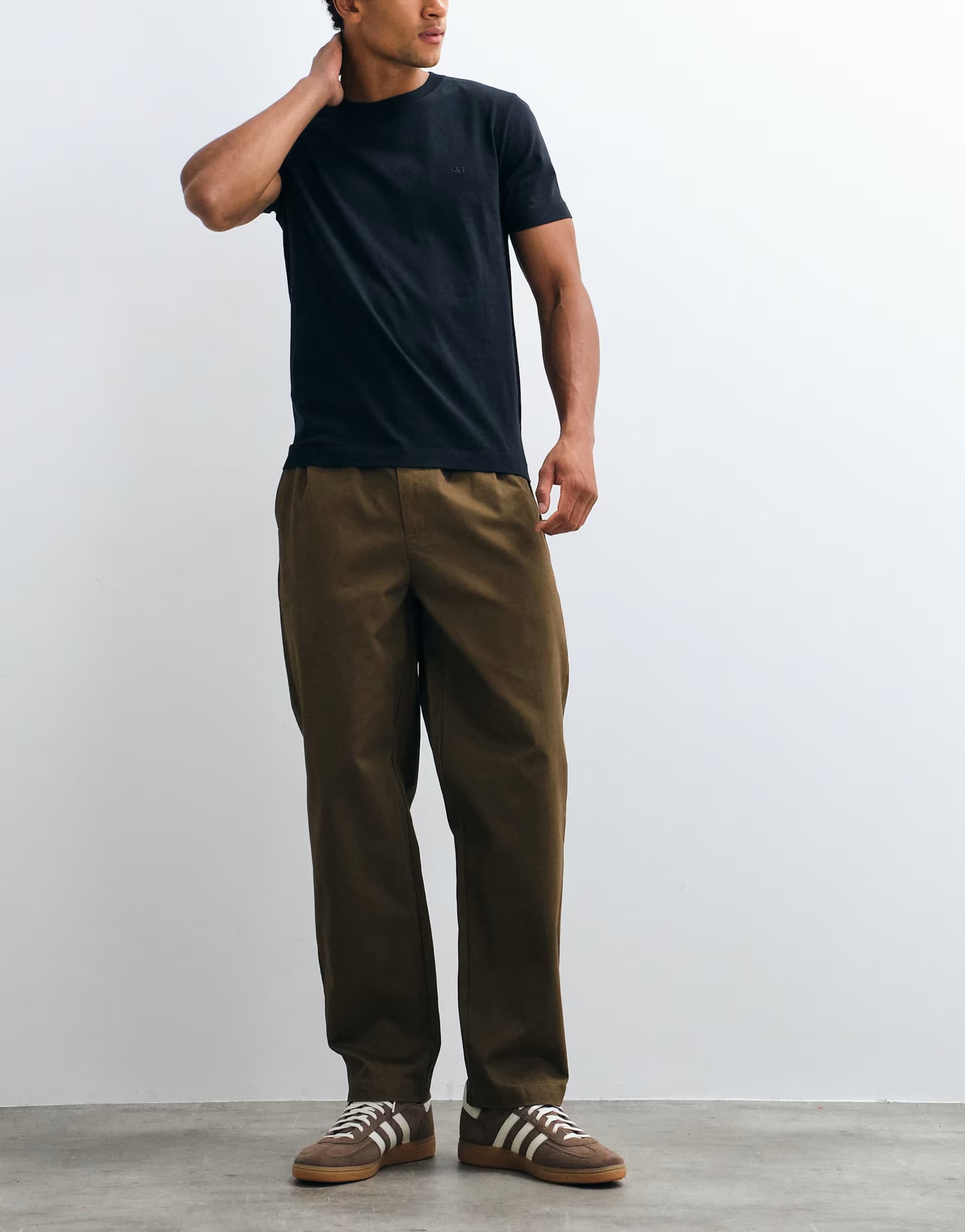 ASOS Barbour Yorklane cotton twill trousers in light brown