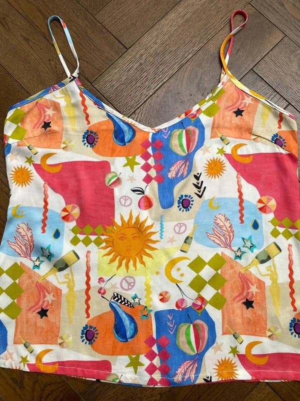 Never Fully Dressed Fabulous summer tank vest strappy top from Never Fully Dressed camisole strappy summer top size 14