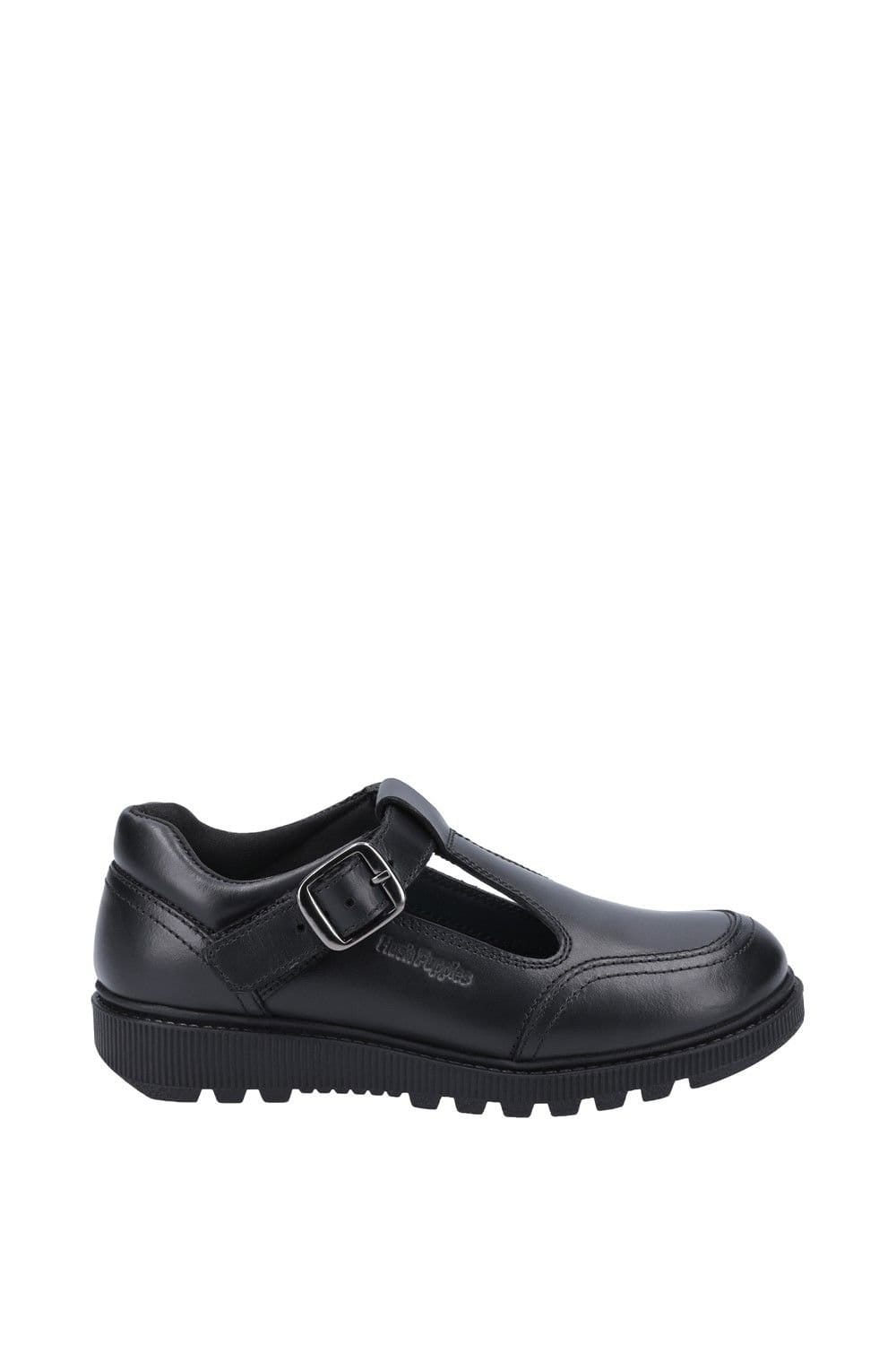Hush Puppies Hush Puppies Women's Kerry Senior School Shoe in Black - 4