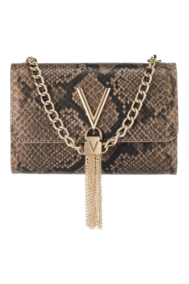 Valentino Valentino Women's Divina Winter Flap Bag Taupe - 2