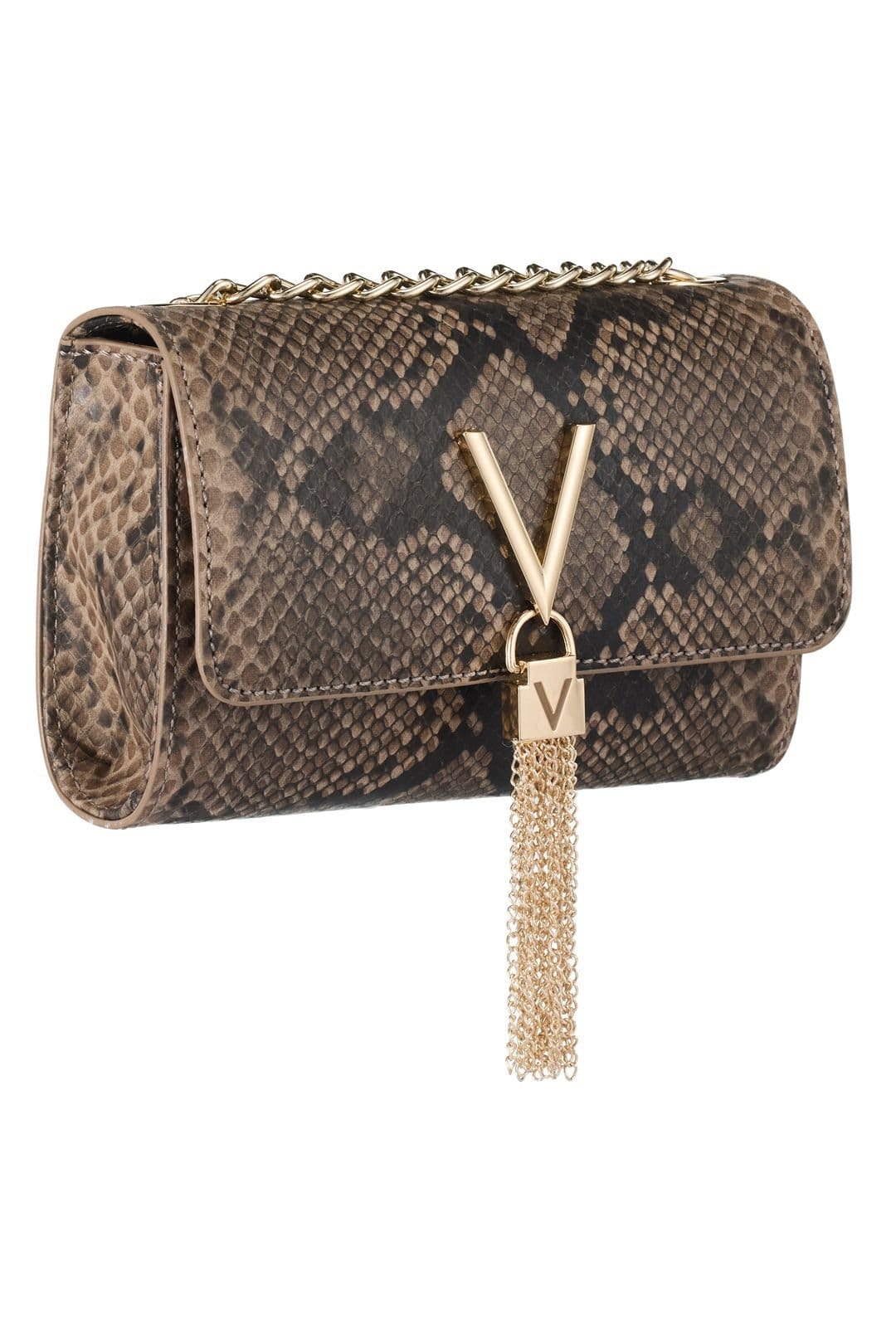 Valentino Valentino Women's Divina Winter Flap Bag Taupe - 4