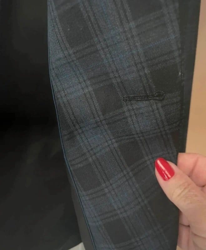 New Look Black/Grey Check Single Breasted Jacket - 40R
