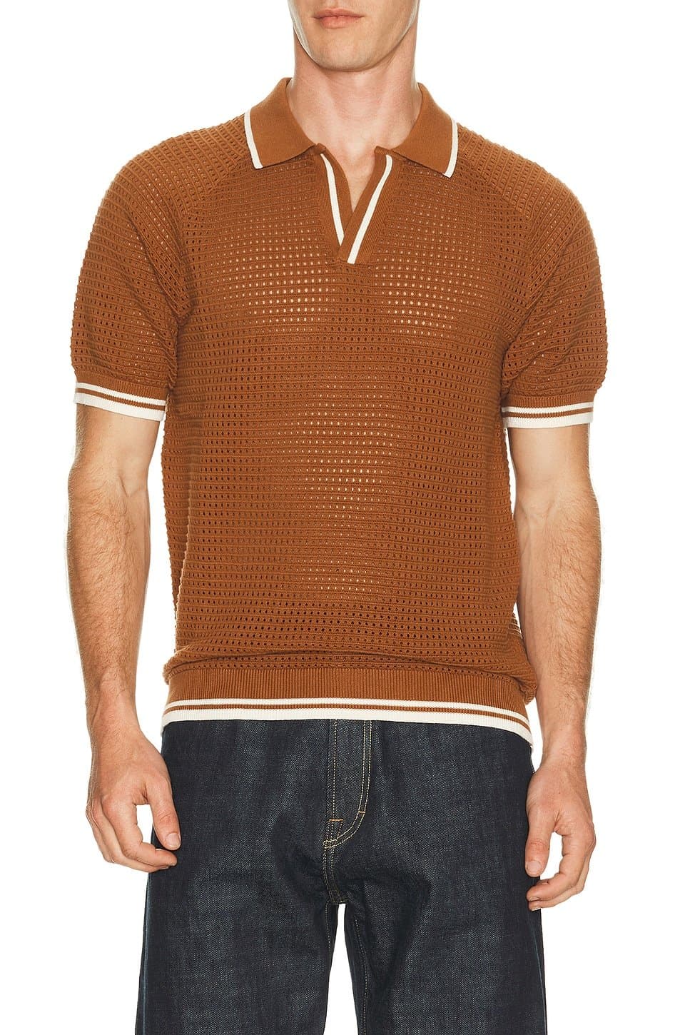 revolve Casa Martini Knitted Tennis Polo