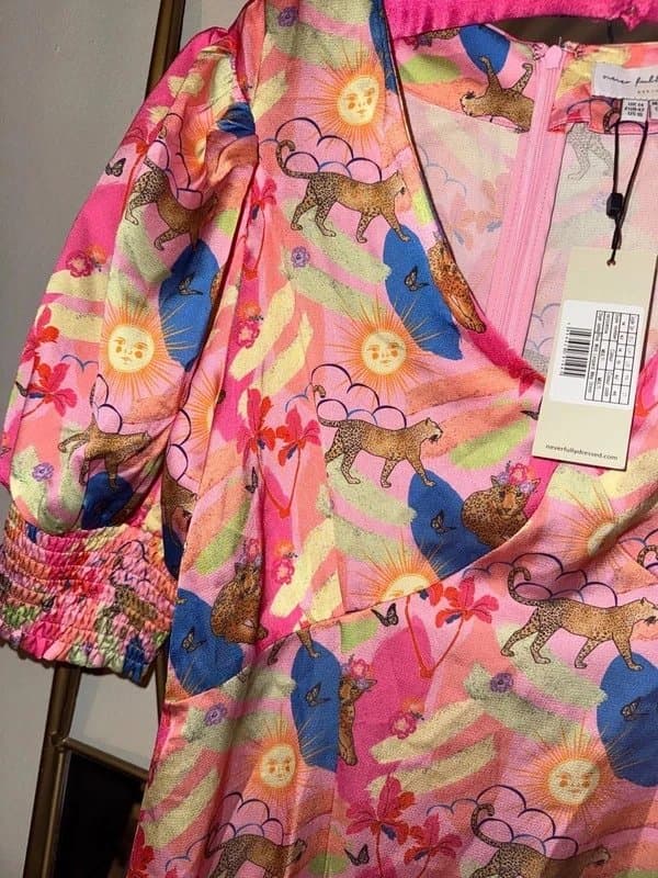 Never Fully Dressed Never Fully Dressed Wild Leopard May Dress Size 14 NEW
