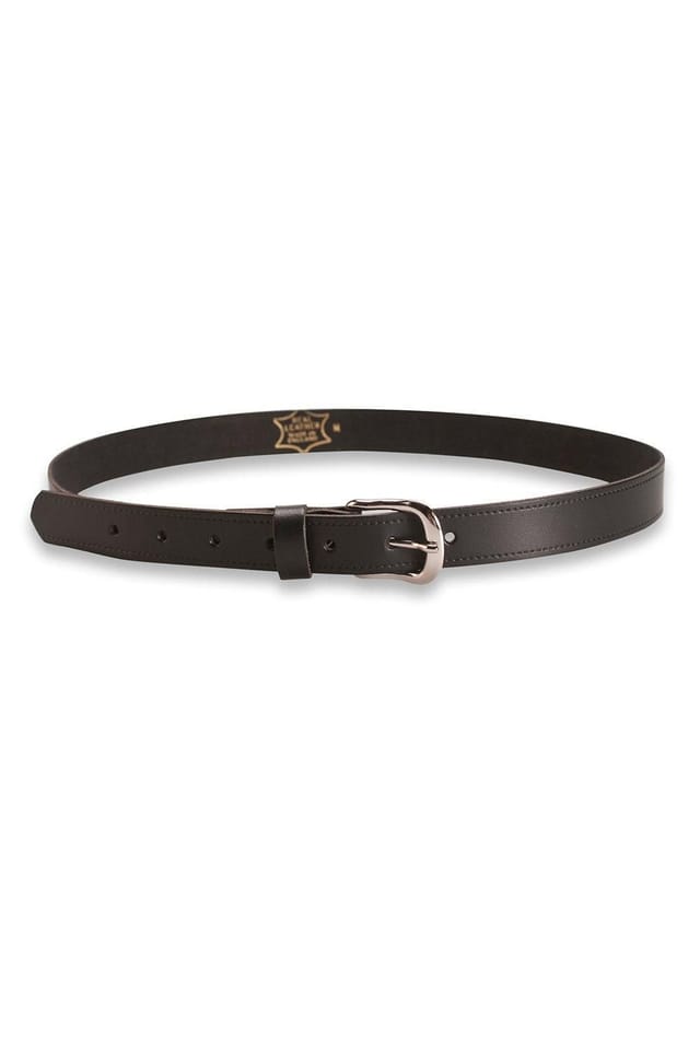 Hawkdale Hawkdale Men's 1" Genuine Leather Belt in Black - 3