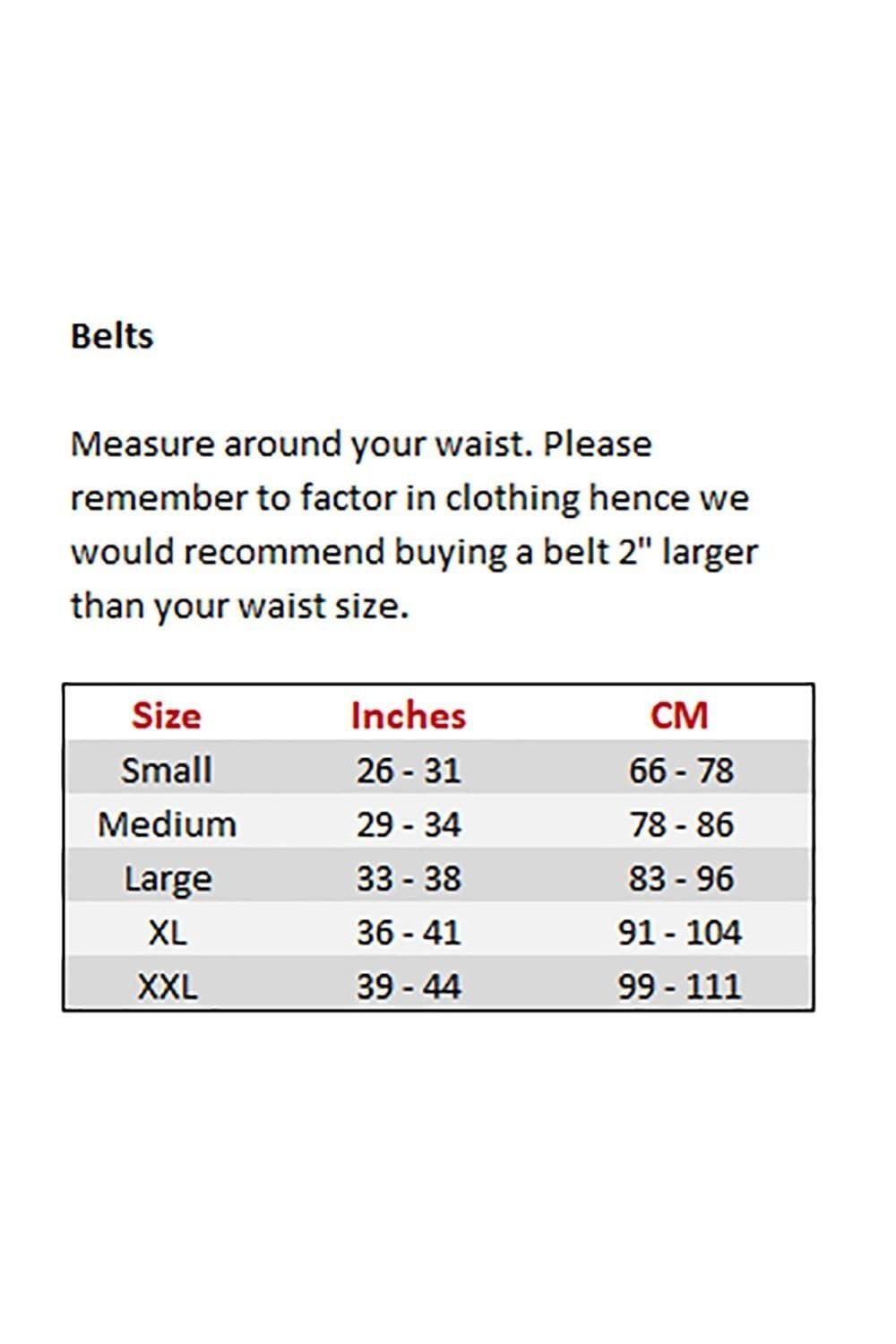 Hawkdale Hawkdale Men's 1" Genuine Leather Belt in Black - 4