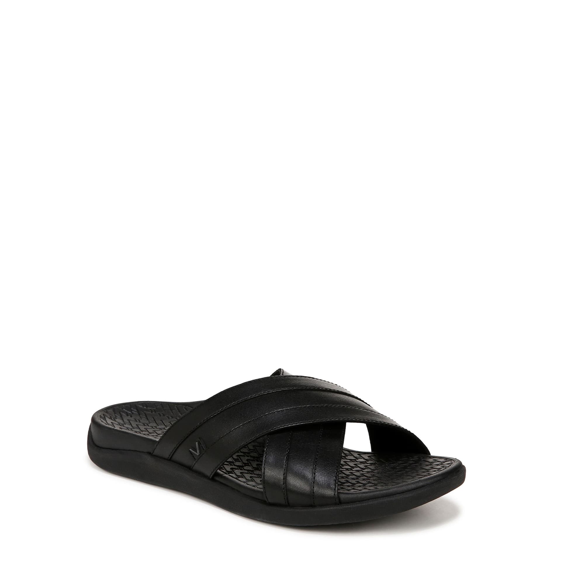 Vionic Vionic Men's Tide Slide Slide Sandals in Black
