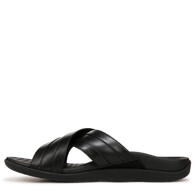 Vionic Vionic Men's Tide Slide Slide Sandals in Black - 2