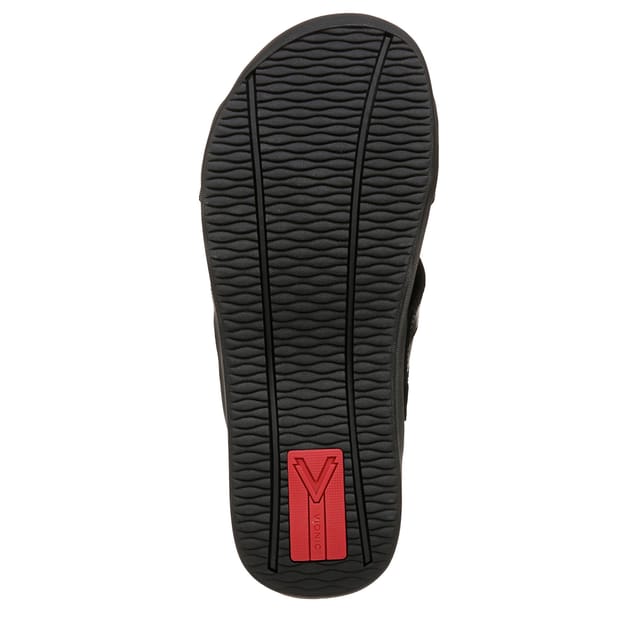 Vionic Vionic Men's Tide Slide Slide Sandals in Black - 3
