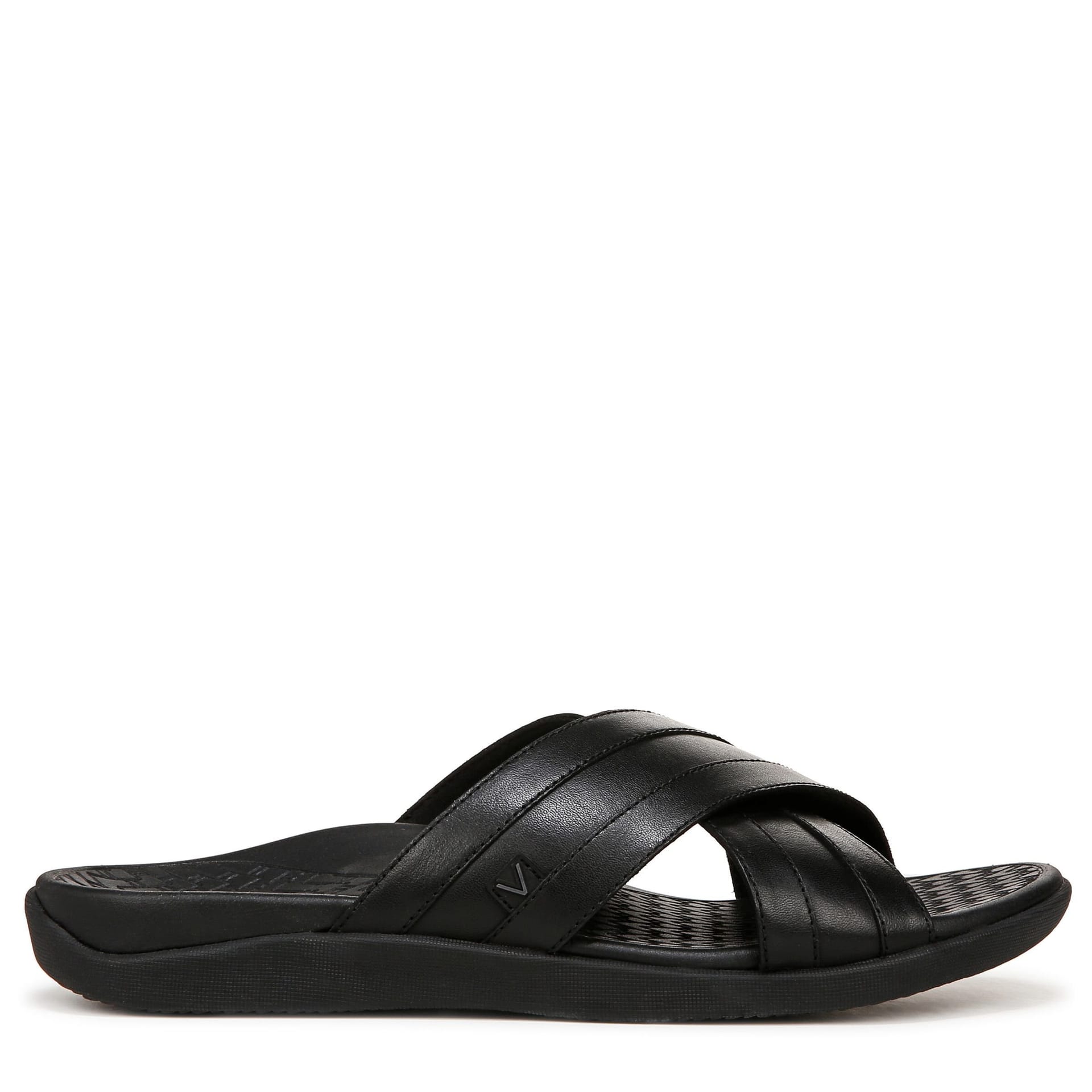 Vionic Vionic Men's Tide Slide Slide Sandals in Black - 4